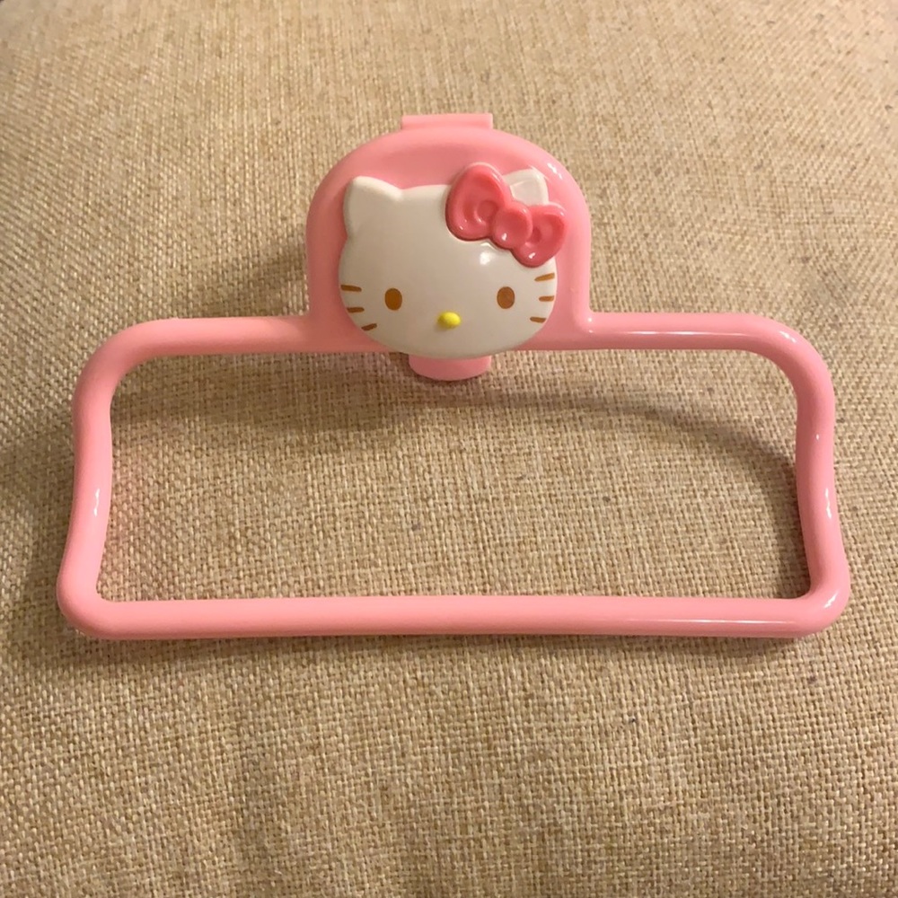 Hello Kitty towel hanger from Japan